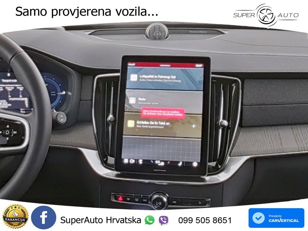 Volvo XC90 Recharge 2.0 T8 AWD Geartronic MATRIX+GR SJED+KAM