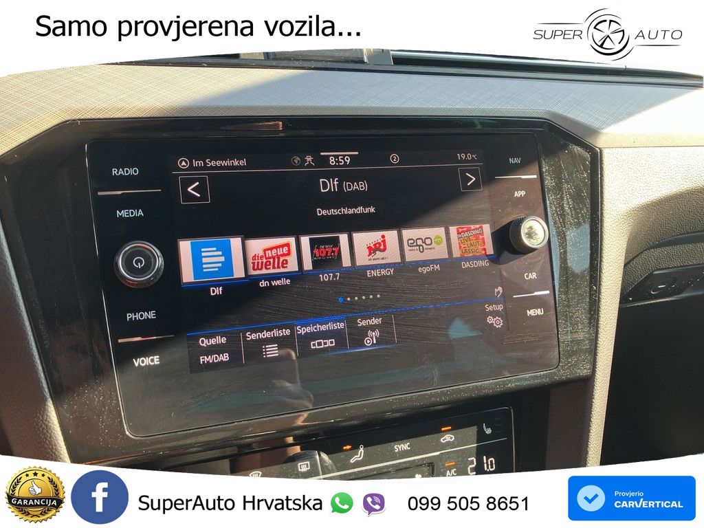 Volkswagen Passat Variant 2.0 TDI (150 KS) DSG Business LED+GR SJED+ACC