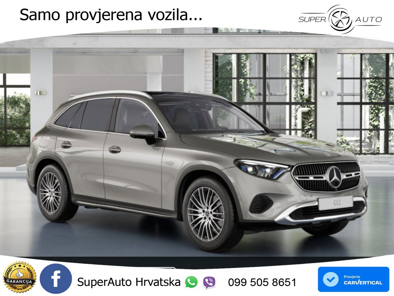 Mercedes GLC 220d (197 KS) 4MATIC 9G-TRONIC LED+GR SJED+ACC