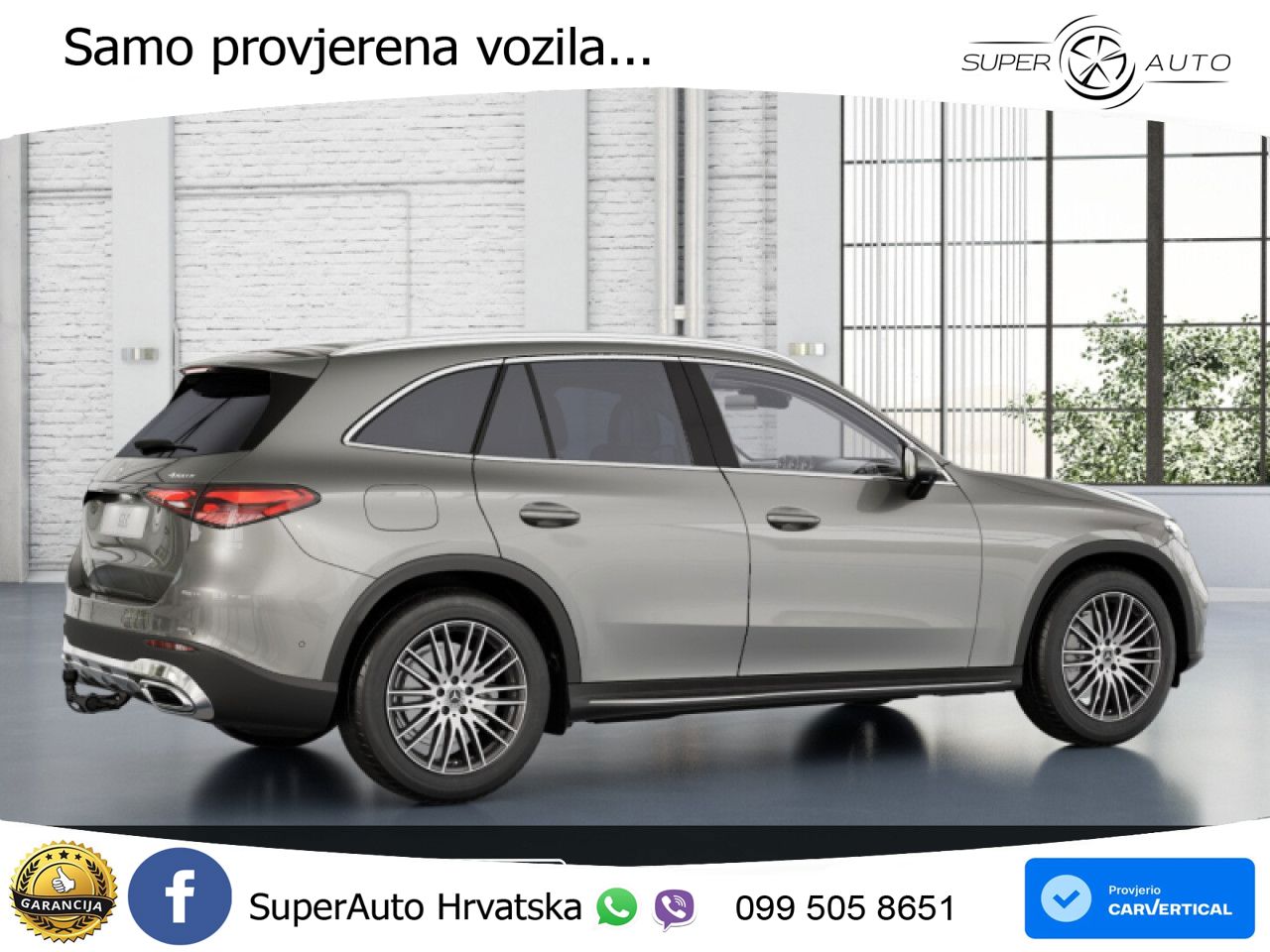 Mercedes GLC 220d (197 KS) 4MATIC 9G-TRONIC LED+GR SJED+ACC