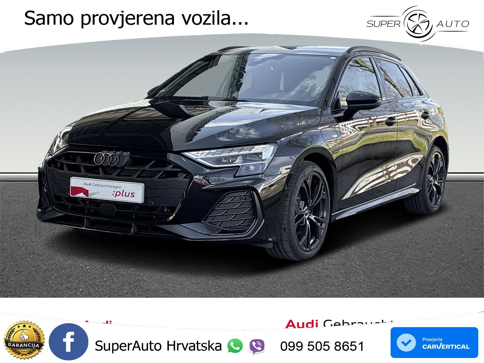 Audi A3 45 TFSIe (272 KS) S tronic S line LED+GR SJED+ACC