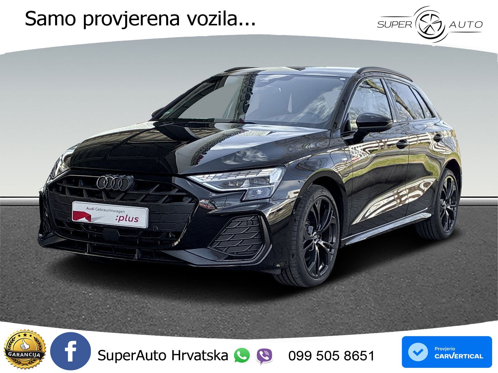 Audi A3 45 TFSIe (272 KS) S tronic S line LED+GR SJED+ACC