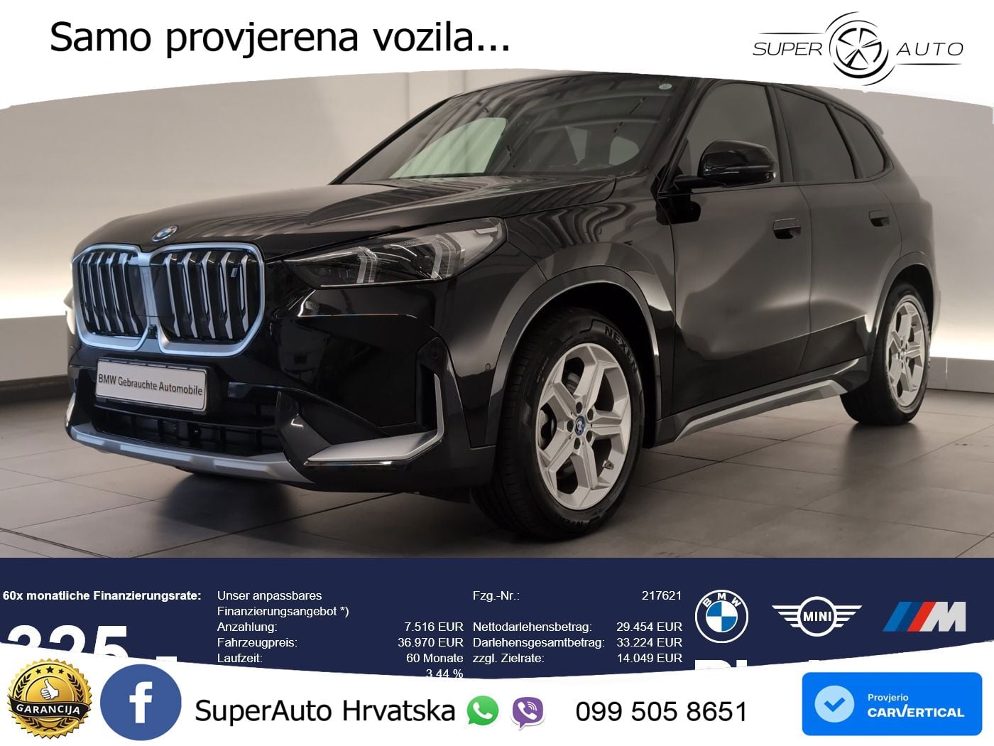 BMW iX1 68 kWh (313 KS) xDrive30