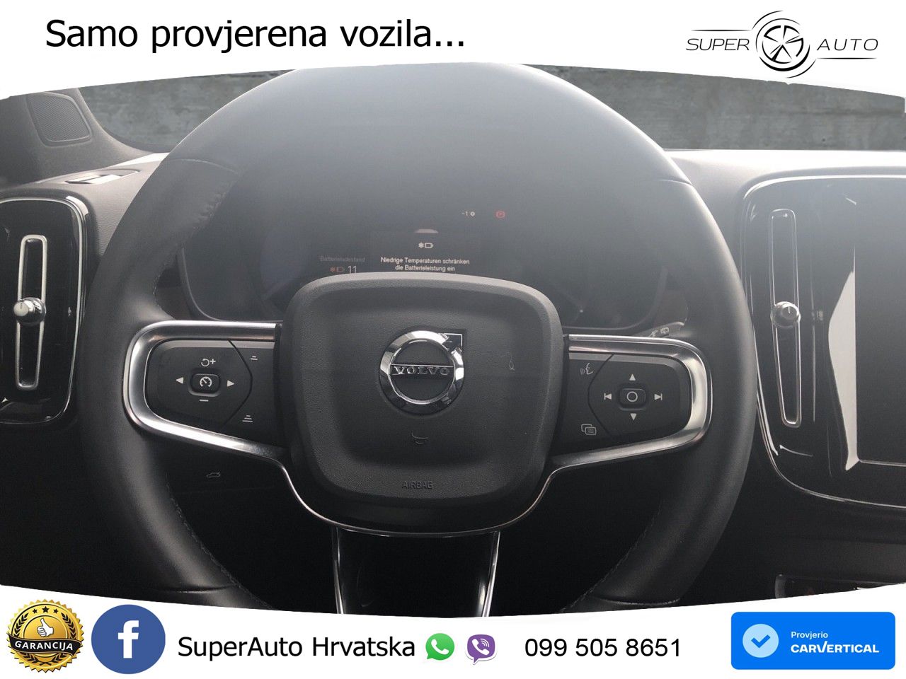 Volvo XC40 Recharge Twin 78 kWh 408 KS AWD LED+GR SJED+ACC