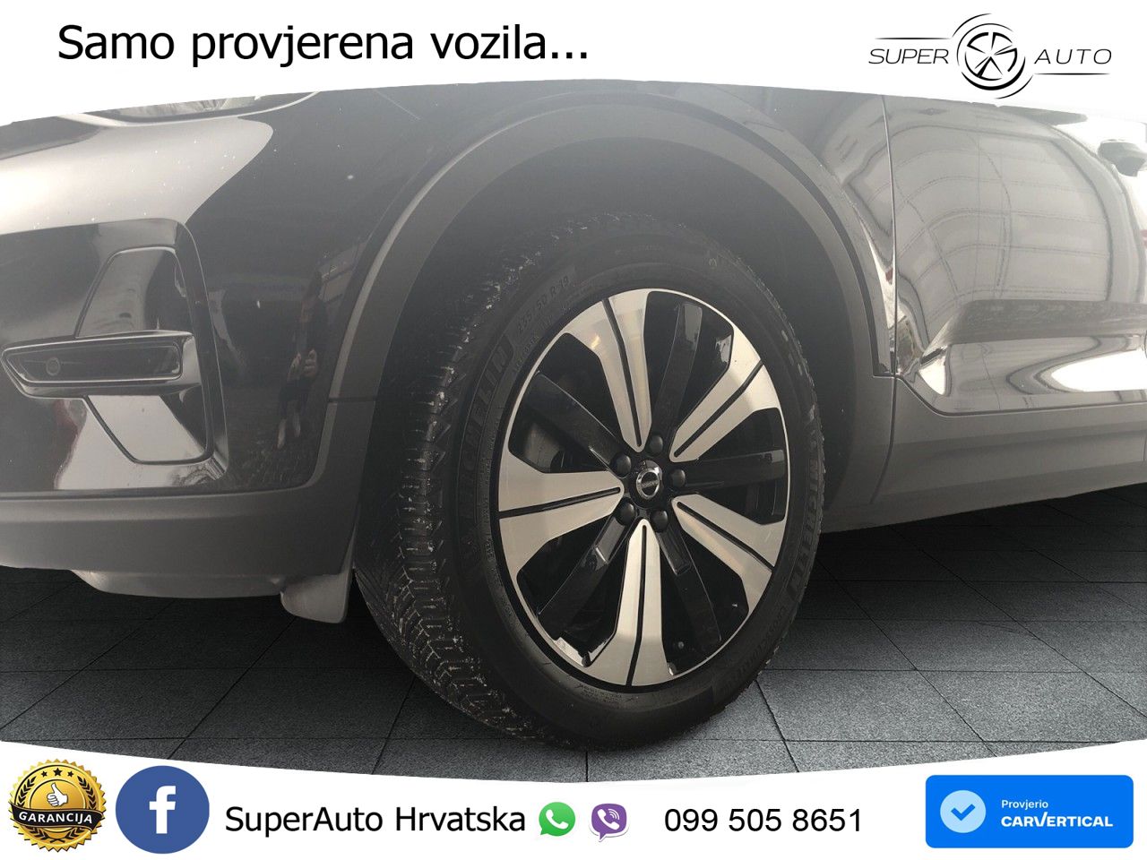 Volvo XC40 Recharge Twin 78 kWh 408 KS AWD LED+GR SJED+ACC