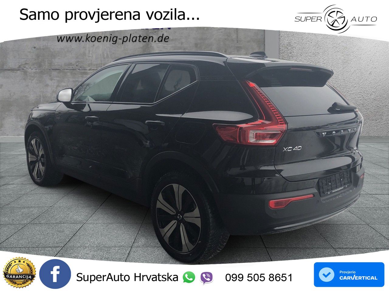 Volvo XC40 Recharge Twin 78 kWh 408 KS AWD LED+GR SJED+ACC