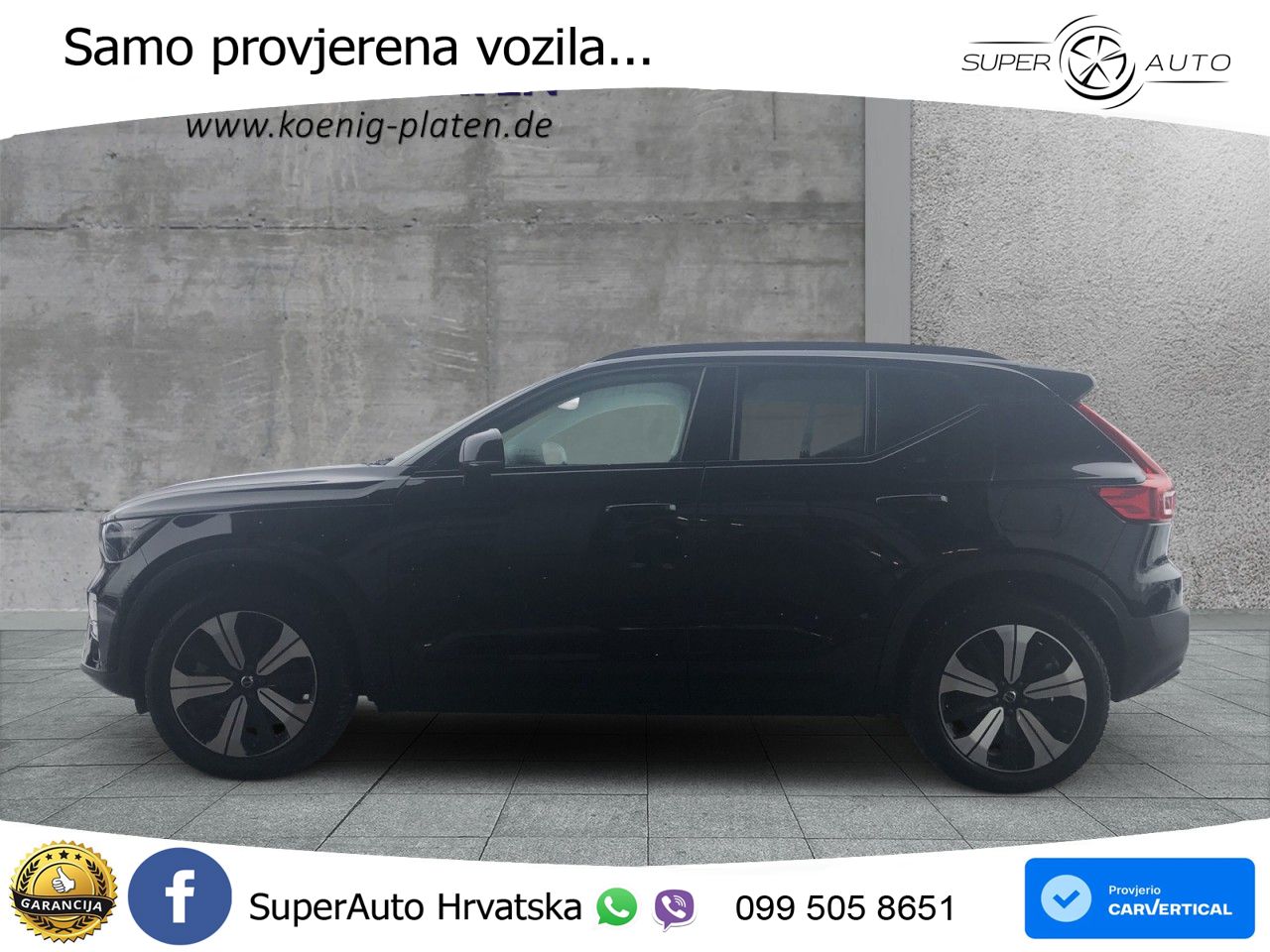 Volvo XC40 Recharge Twin 78 kWh 408 KS AWD LED+GR SJED+ACC