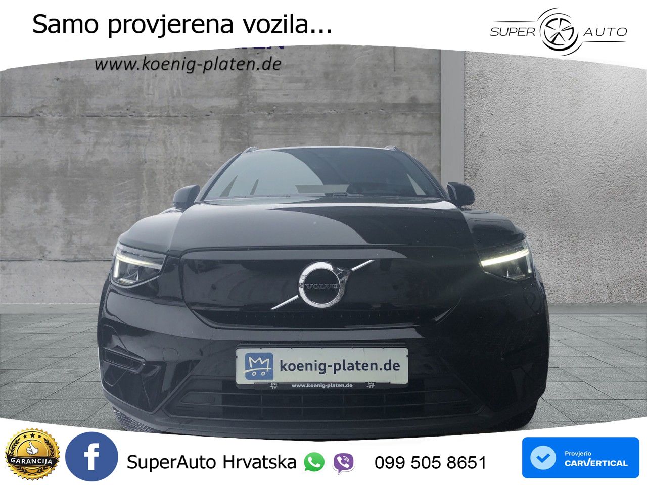 Volvo XC40 Recharge Twin 78 kWh 408 KS AWD LED+GR SJED+ACC