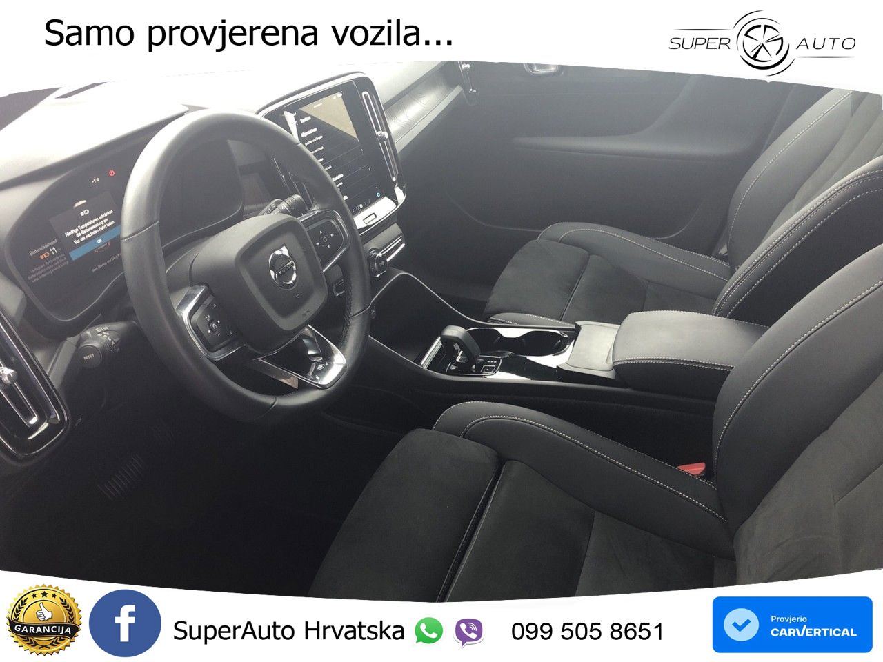 Volvo XC40 Recharge Twin 78 kWh 408 KS AWD LED+GR SJED+ACC