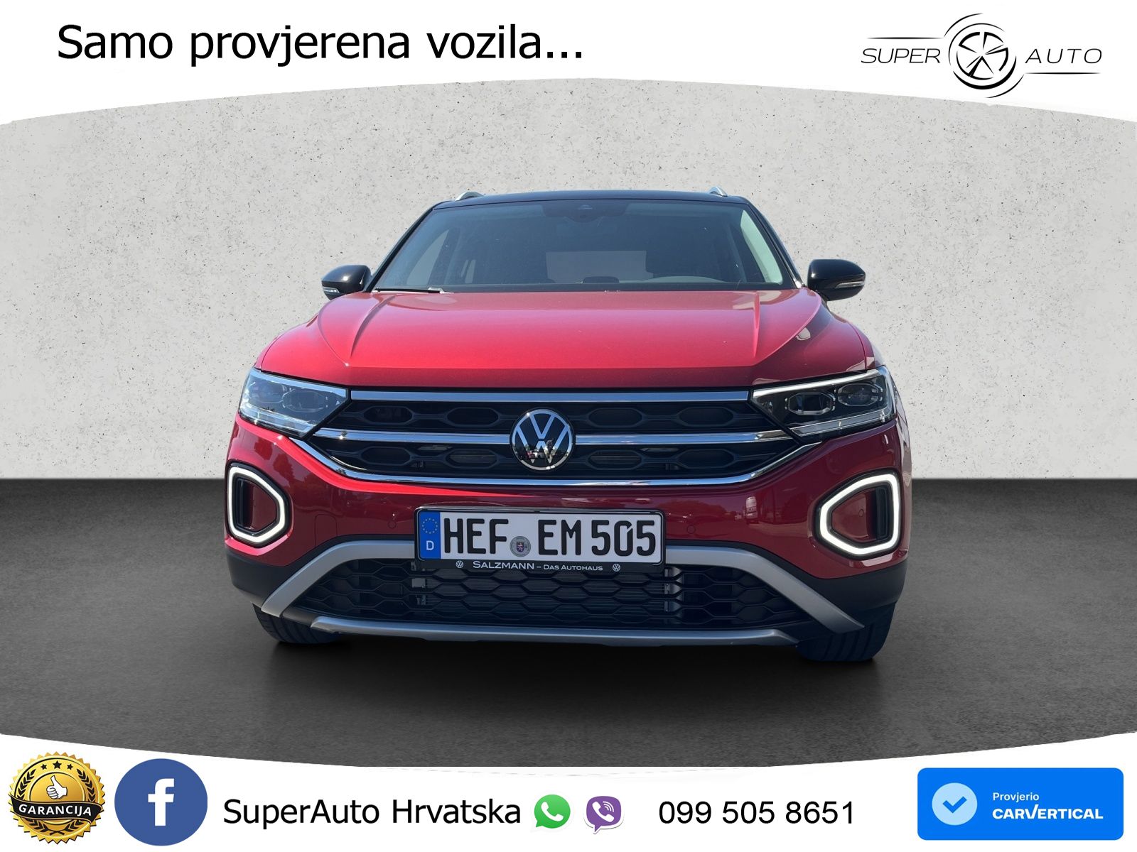 Volkswagen T-Roc 1.5 TSI (150 KS) DSG LED+GR SJED+ACC