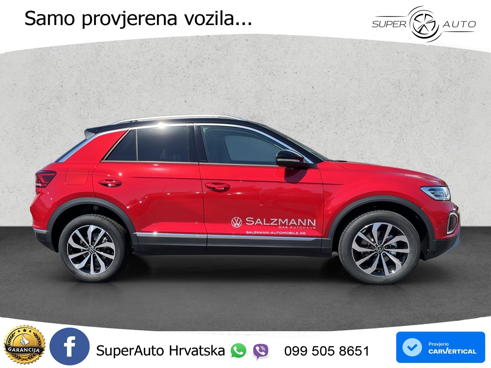 Volkswagen T-Roc 1.5 TSI (150 KS) DSG LED+GR SJED+ACC
