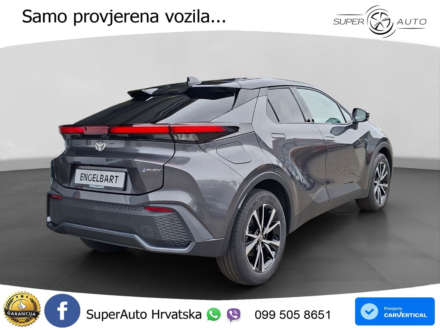 Toyota C-HR 2.0 (223 KS) PHEV e-CVT Teamplayer LED+GR SJED+ACC