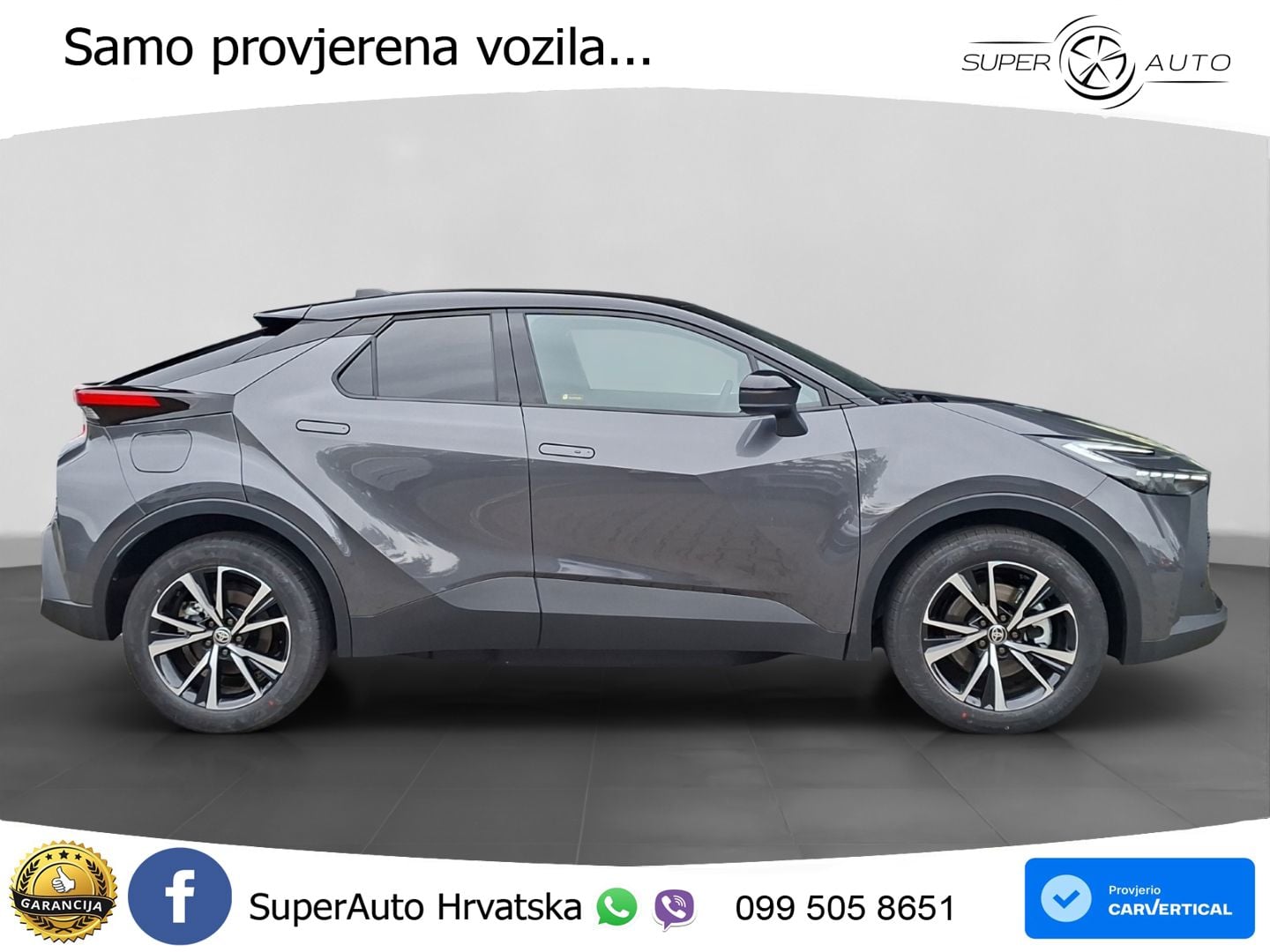 Toyota C-HR 2.0 (223 KS) PHEV e-CVT Teamplayer LED+GR SJED+ACC