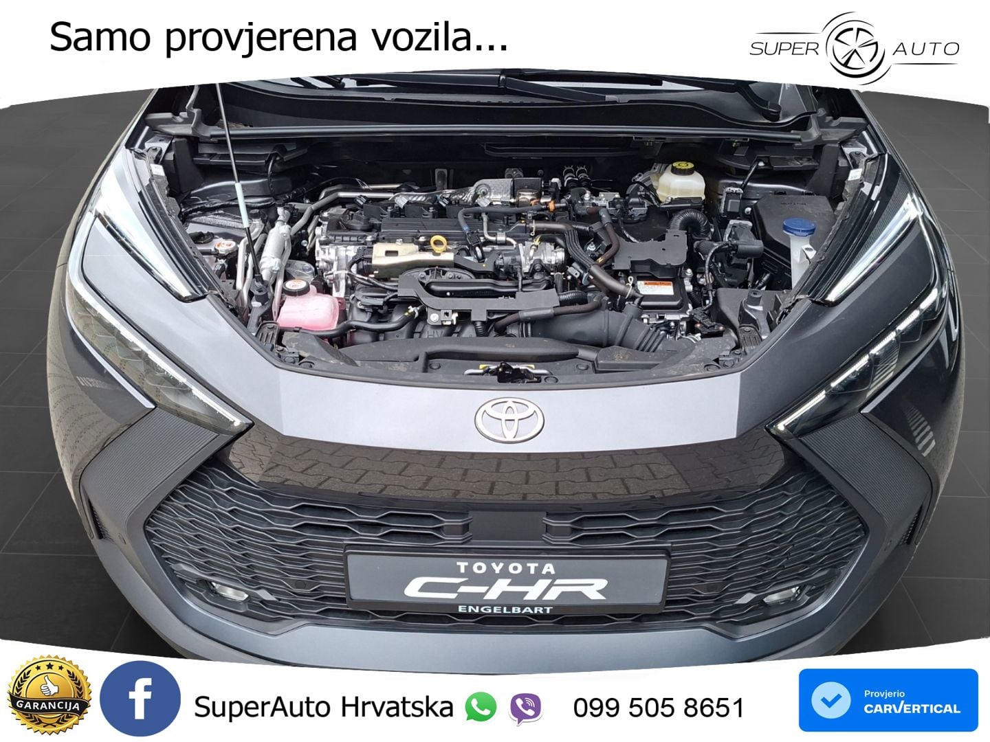 Toyota C-HR 2.0 (223 KS) PHEV e-CVT Teamplayer LED+GR SJED+ACC