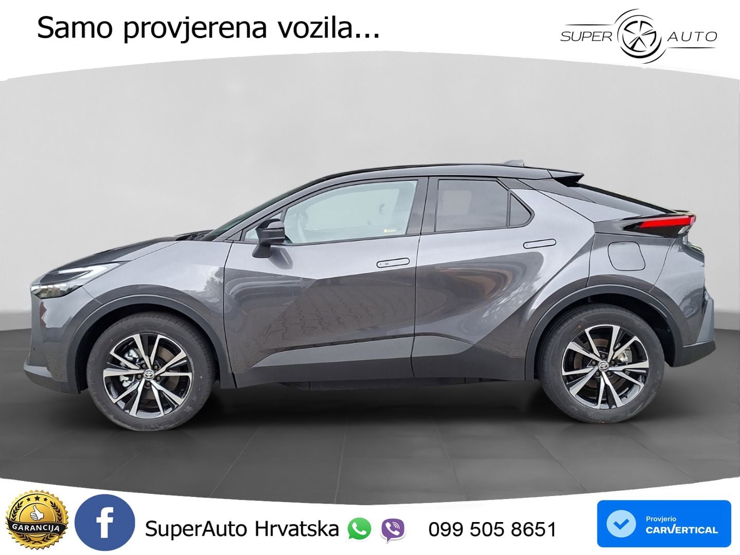 Toyota C-HR 2.0 (223 KS) PHEV e-CVT Teamplayer LED+GR SJED+ACC