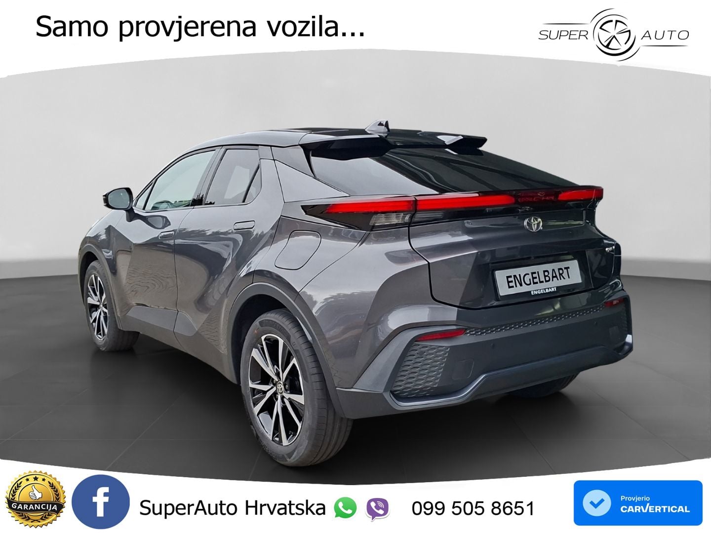 Toyota C-HR 2.0 (223 KS) PHEV e-CVT Teamplayer LED+GR SJED+ACC