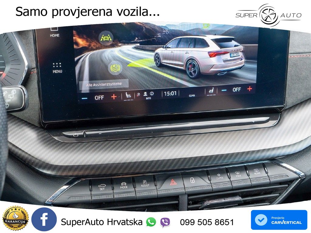 Škoda Octavia Combi RS 2.0 TDI (200 KS) 4x4 DSG