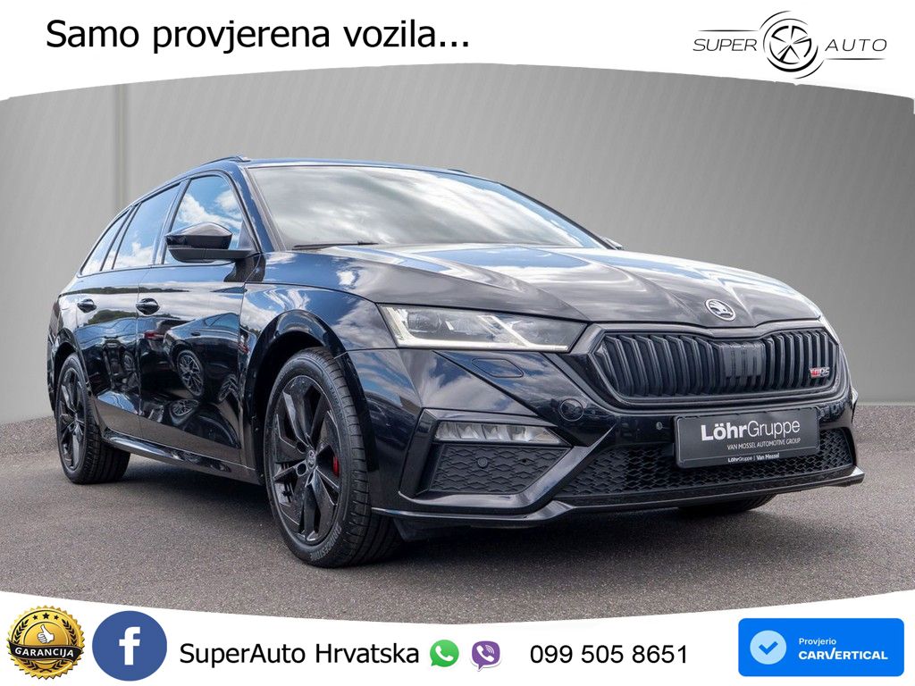 Škoda Octavia Combi RS 2.0 TDI (200 KS) 4x4 DSG