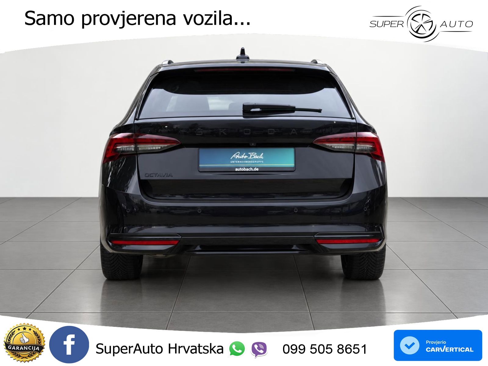 Škoda Octavia Combi 2.0 TDI (150 KS) DSG SportLine LED+GR SJED+ACC