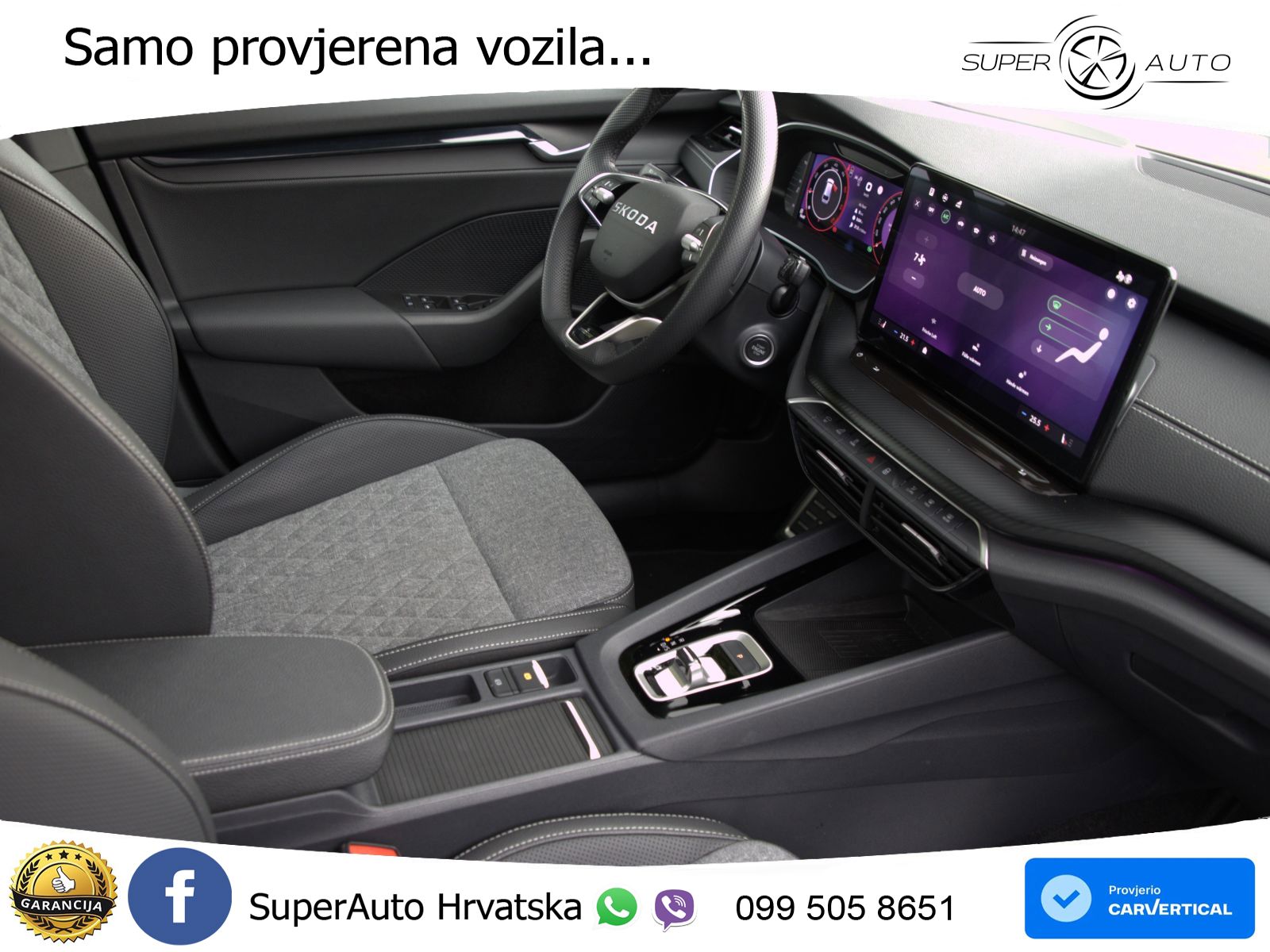 Škoda Octavia Combi 2.0 TDI (150 KS) DSG SportLine LED+GR SJED+ACC