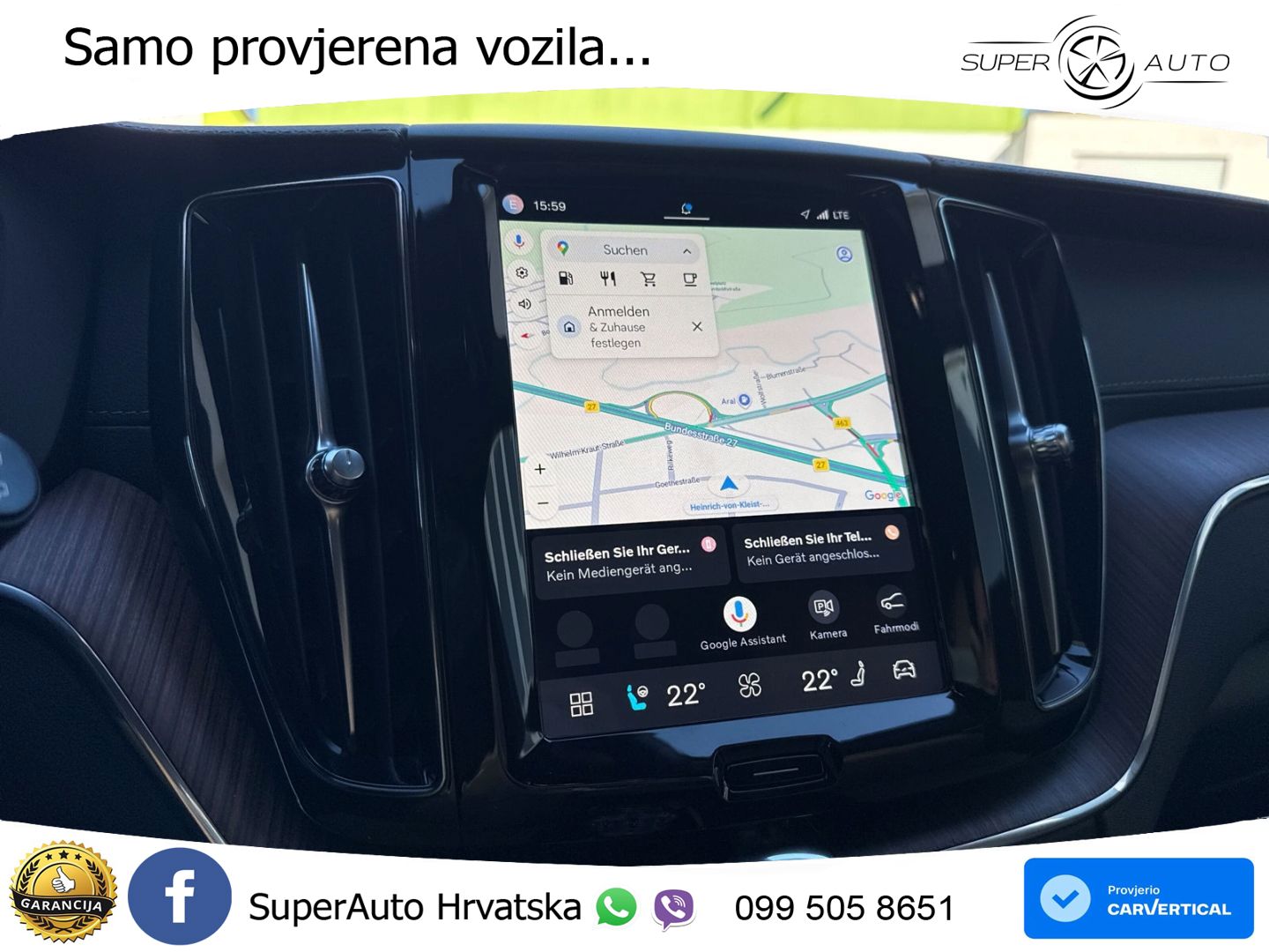 Volvo XC60 B4 Diesel FWD Geartronic LED+GR SJED+ACC