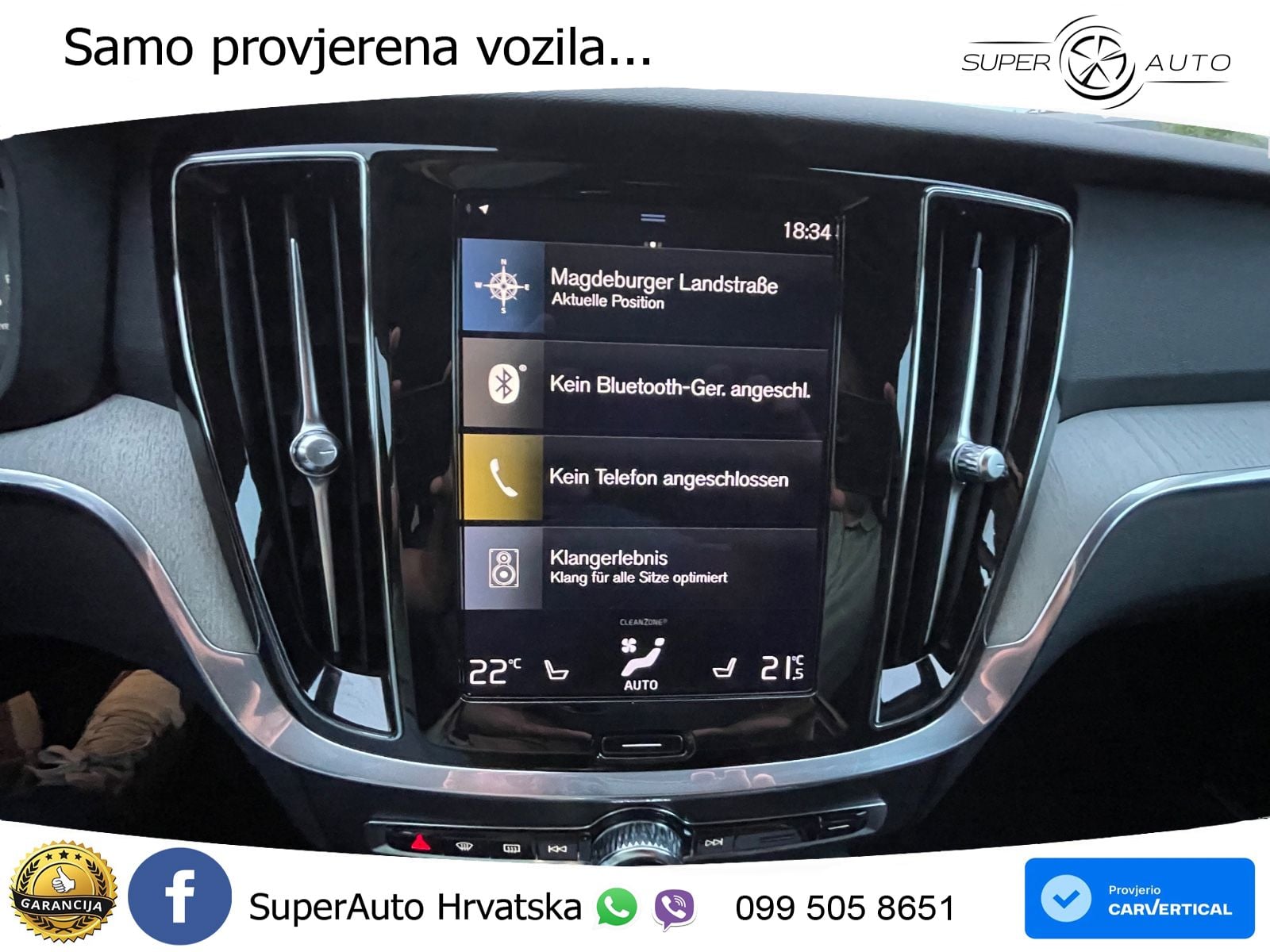 Volvo V60 2.0 T6 AWD Geartronic LED+GR SJED+ACC