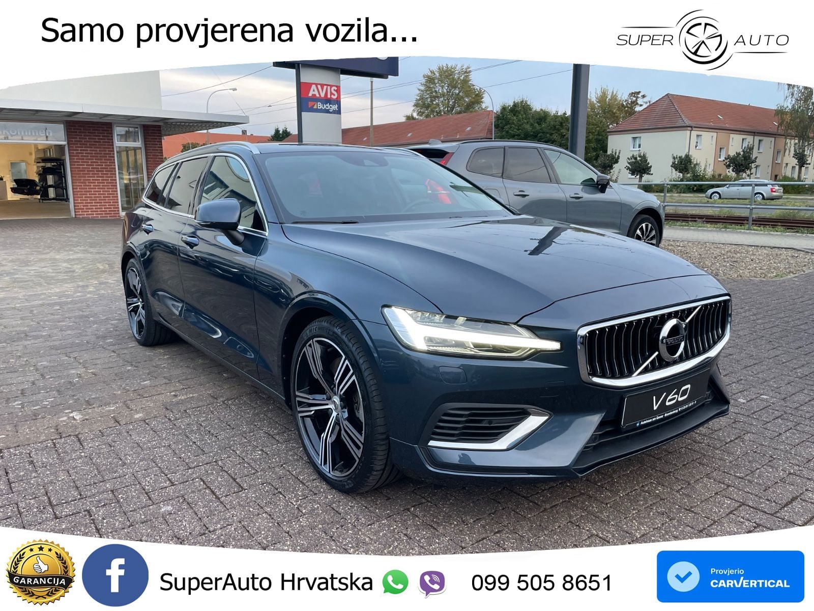 Volvo V60 2.0 T6 AWD Geartronic LED+GR SJED+ACC