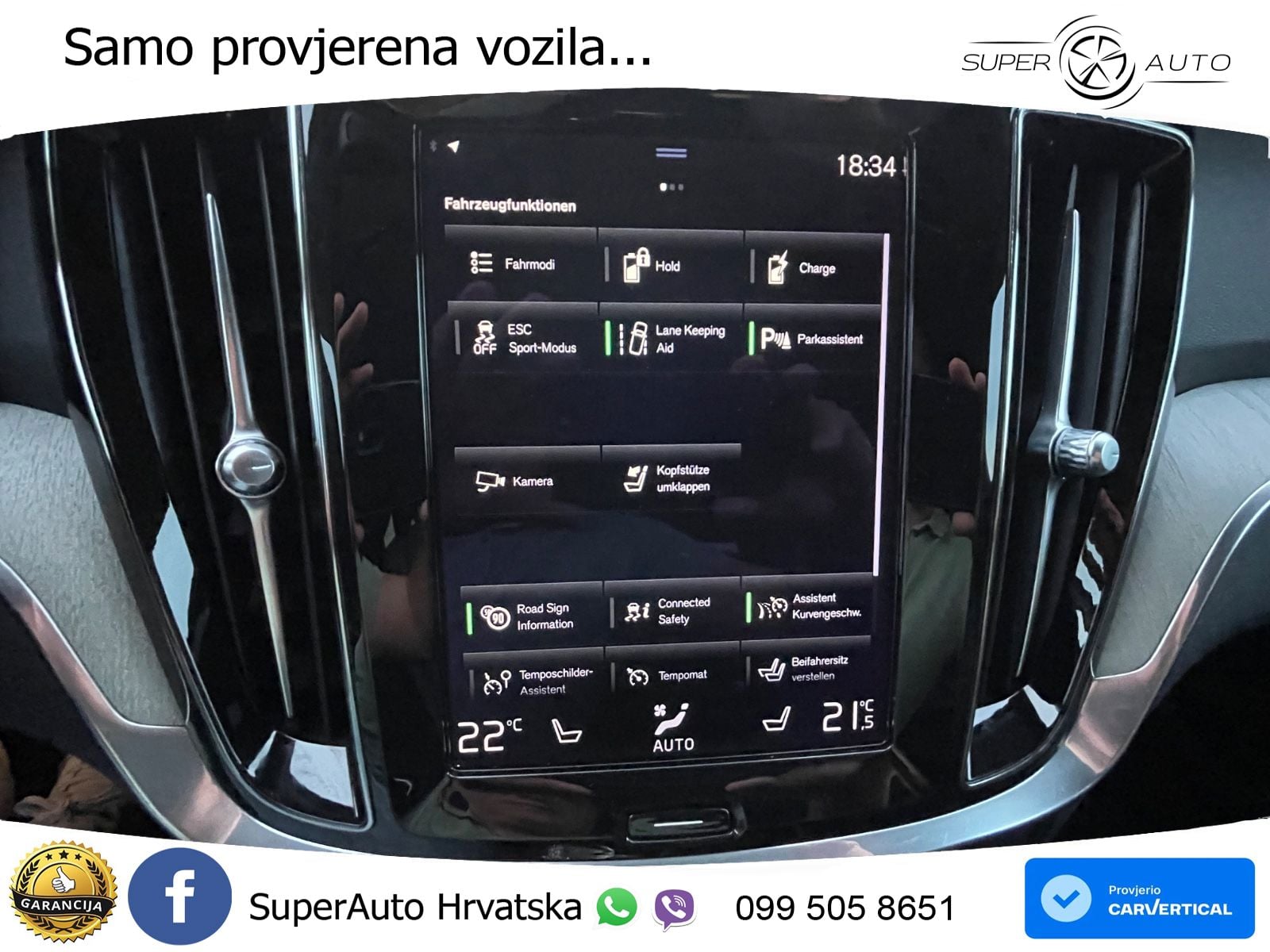 Volvo V60 2.0 T6 AWD Geartronic LED+GR SJED+ACC