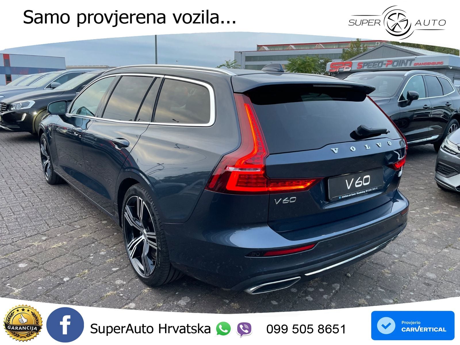 Volvo V60 2.0 T6 AWD Geartronic LED+GR SJED+ACC