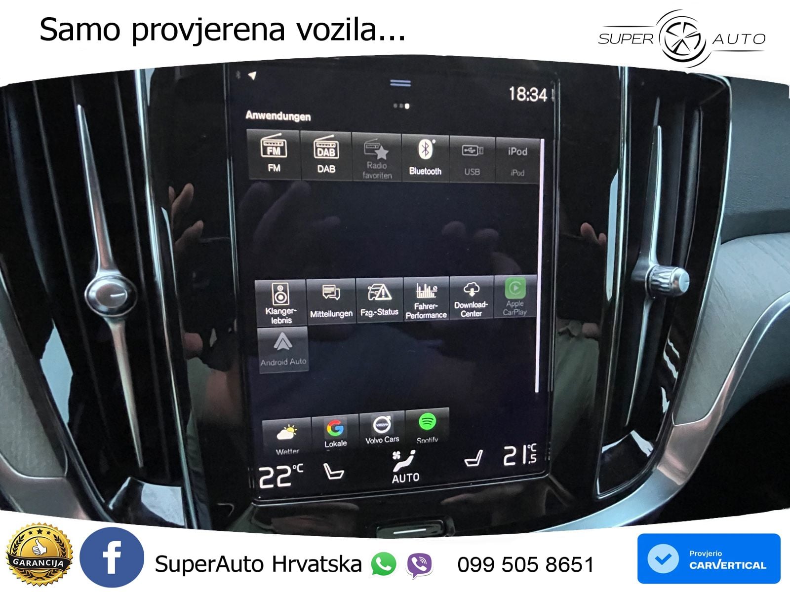 Volvo V60 2.0 T6 AWD Geartronic LED+GR SJED+ACC
