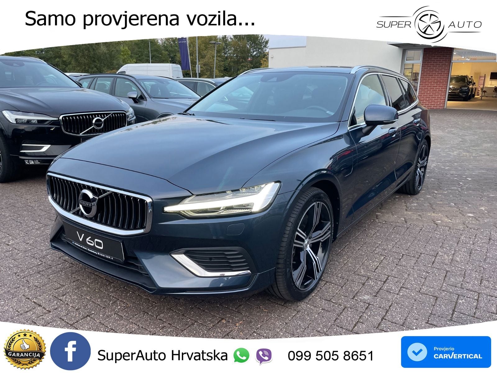Volvo V60 2.0 T6 AWD Geartronic LED+GR SJED+ACC
