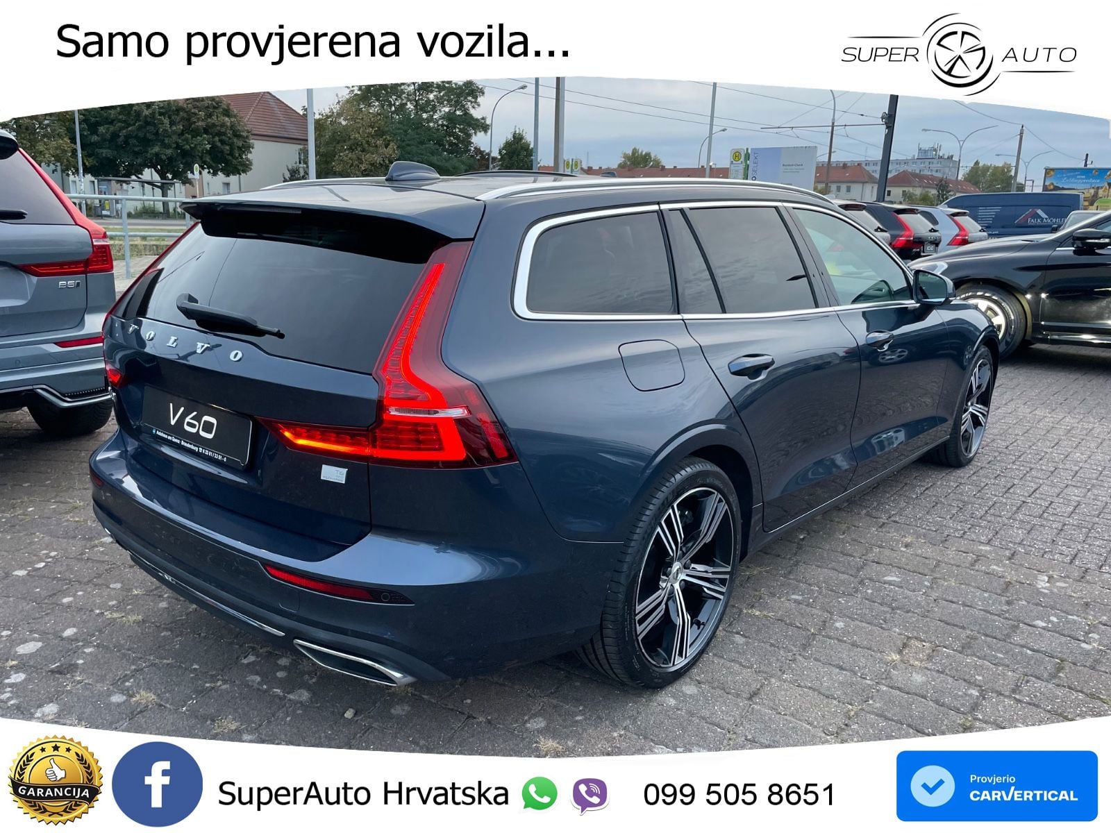 Volvo V60 2.0 T6 AWD Geartronic LED+GR SJED+ACC