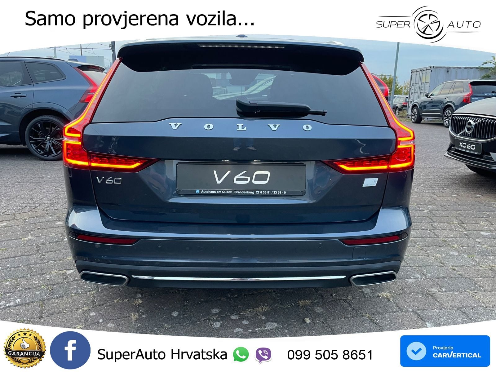 Volvo V60 2.0 T6 AWD Geartronic LED+GR SJED+ACC