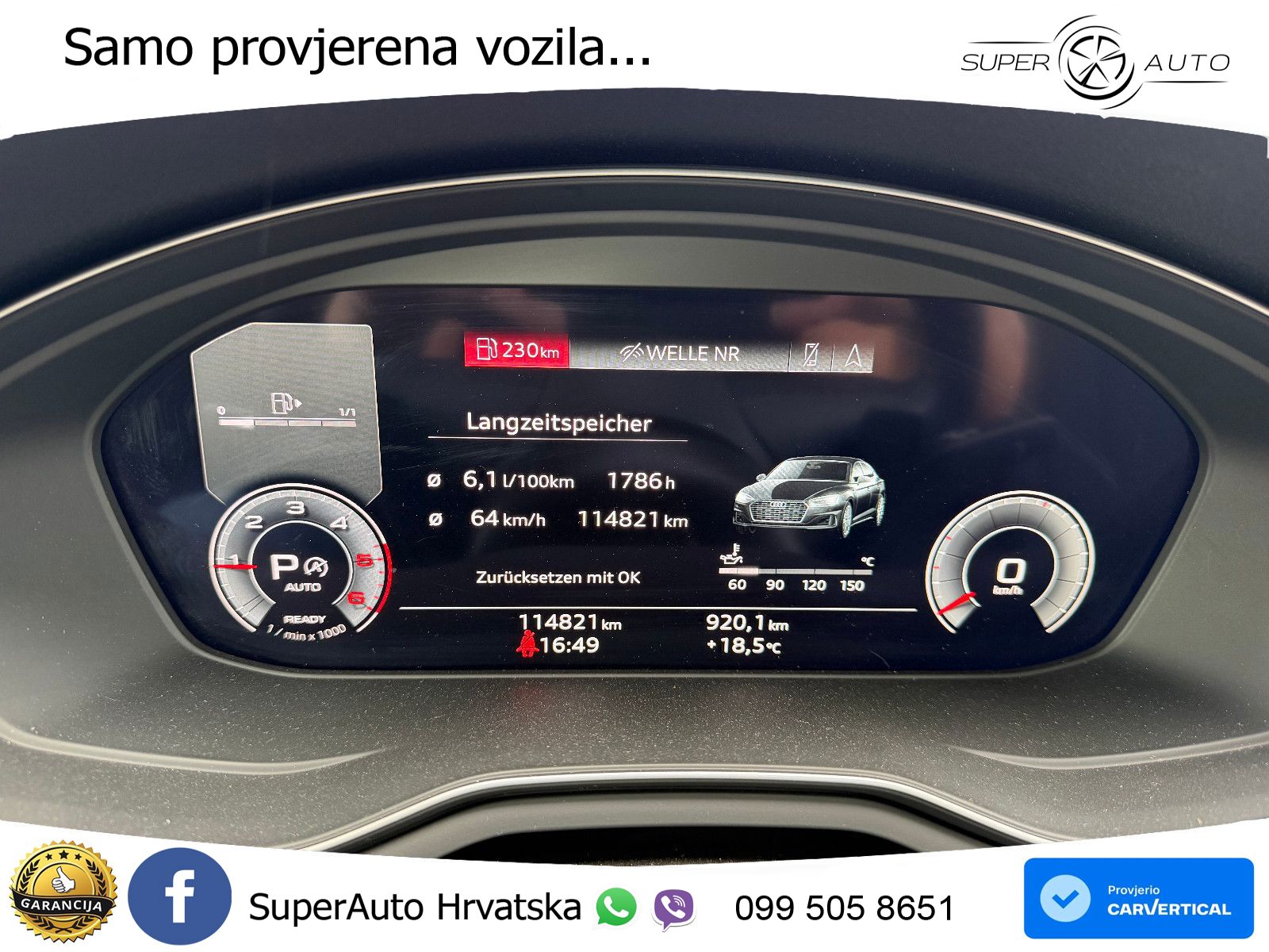 Audi A5 Sportback 40 TDI (204 KS) quattro S tronic advanced LED+GR SJED+ACC