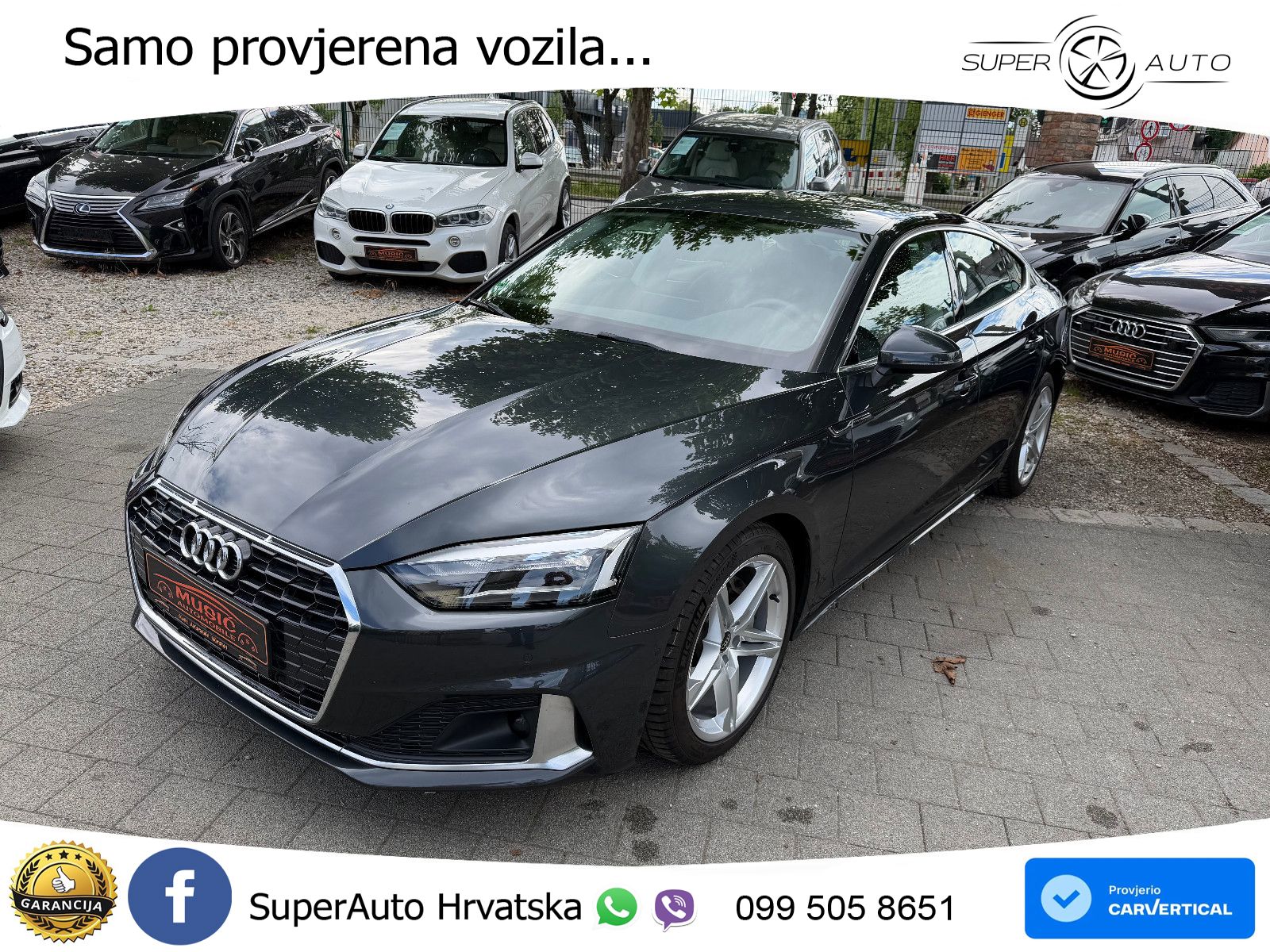 Audi A5 Sportback 40 TDI (204 KS) quattro S tronic advanced LED+GR SJED+ACC