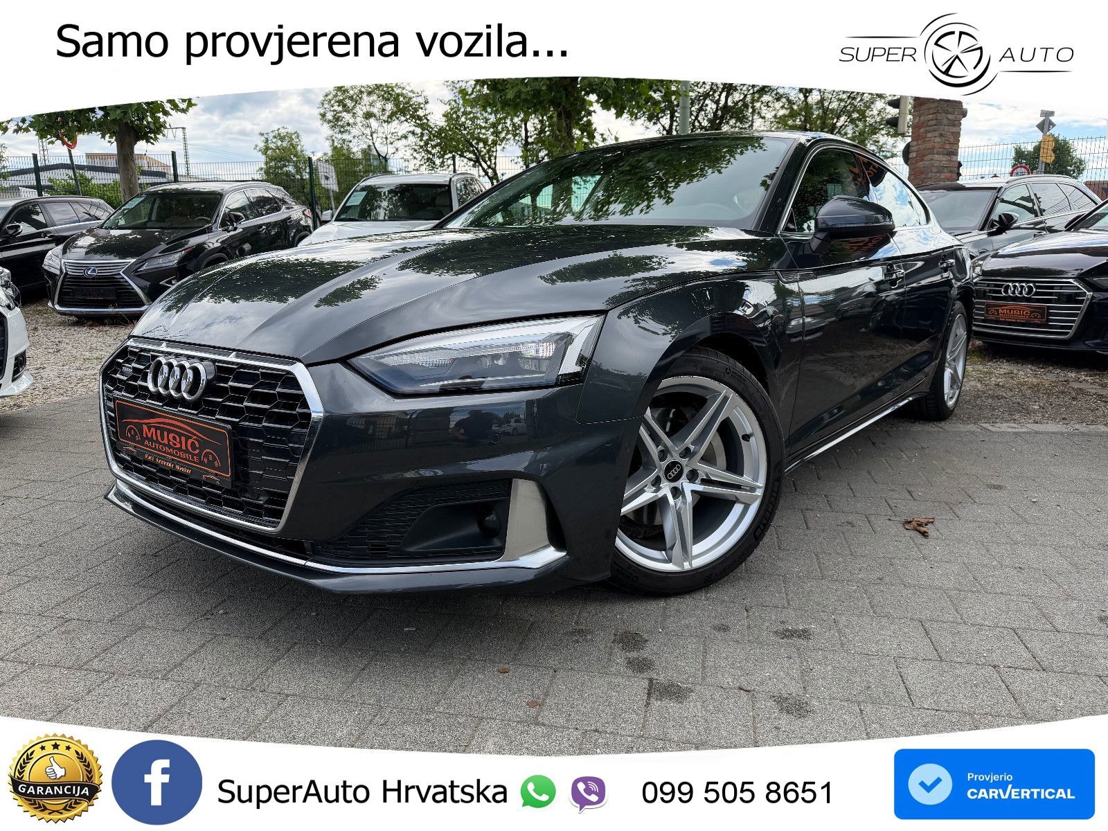 Audi A5 Sportback 40 TDI (204 KS) quattro S tronic advanced LED+GR SJED+ACC