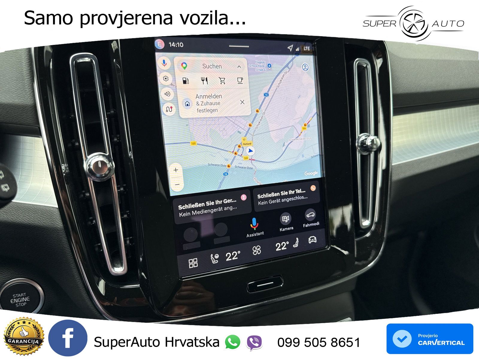 Volvo XC40 2.0 B3 163 KS Automatic LED+GR SJED+ACC