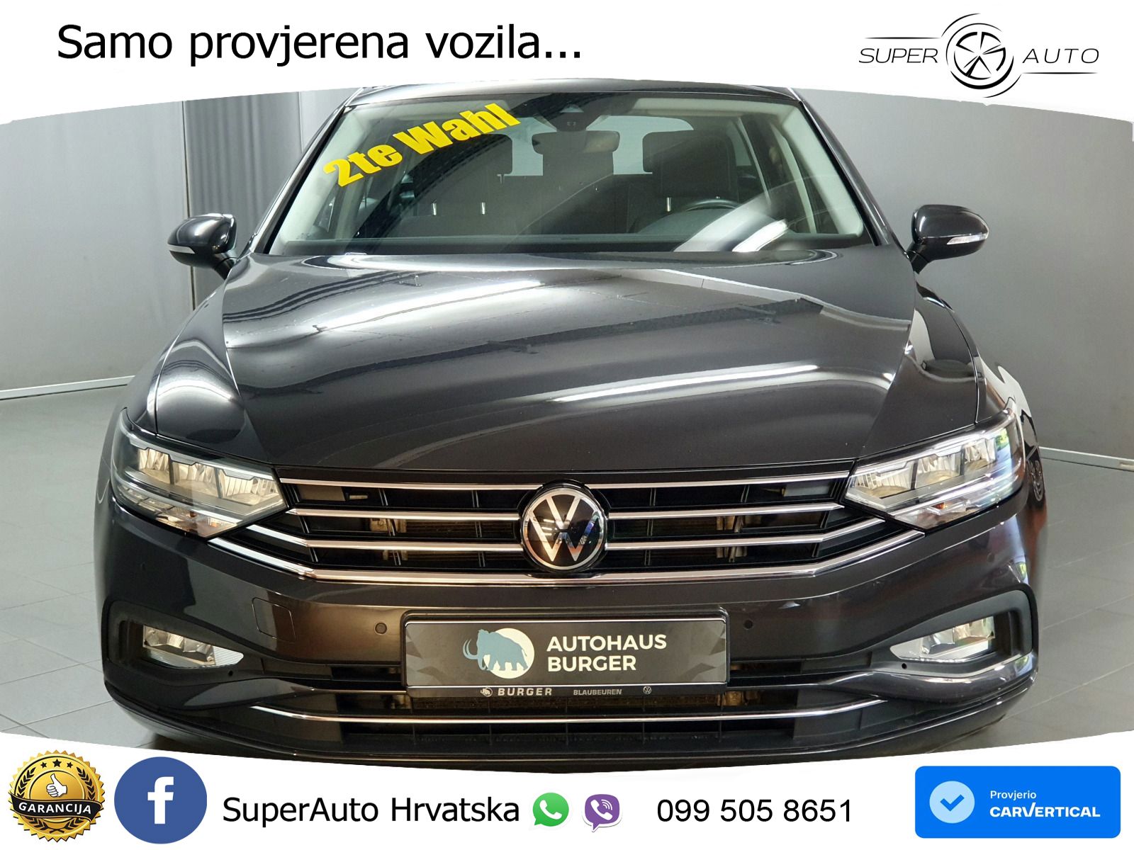 Volkswagen Passat Variant 2.0 TDI (150 KS) DSG Business LED+GR SJED+ACC