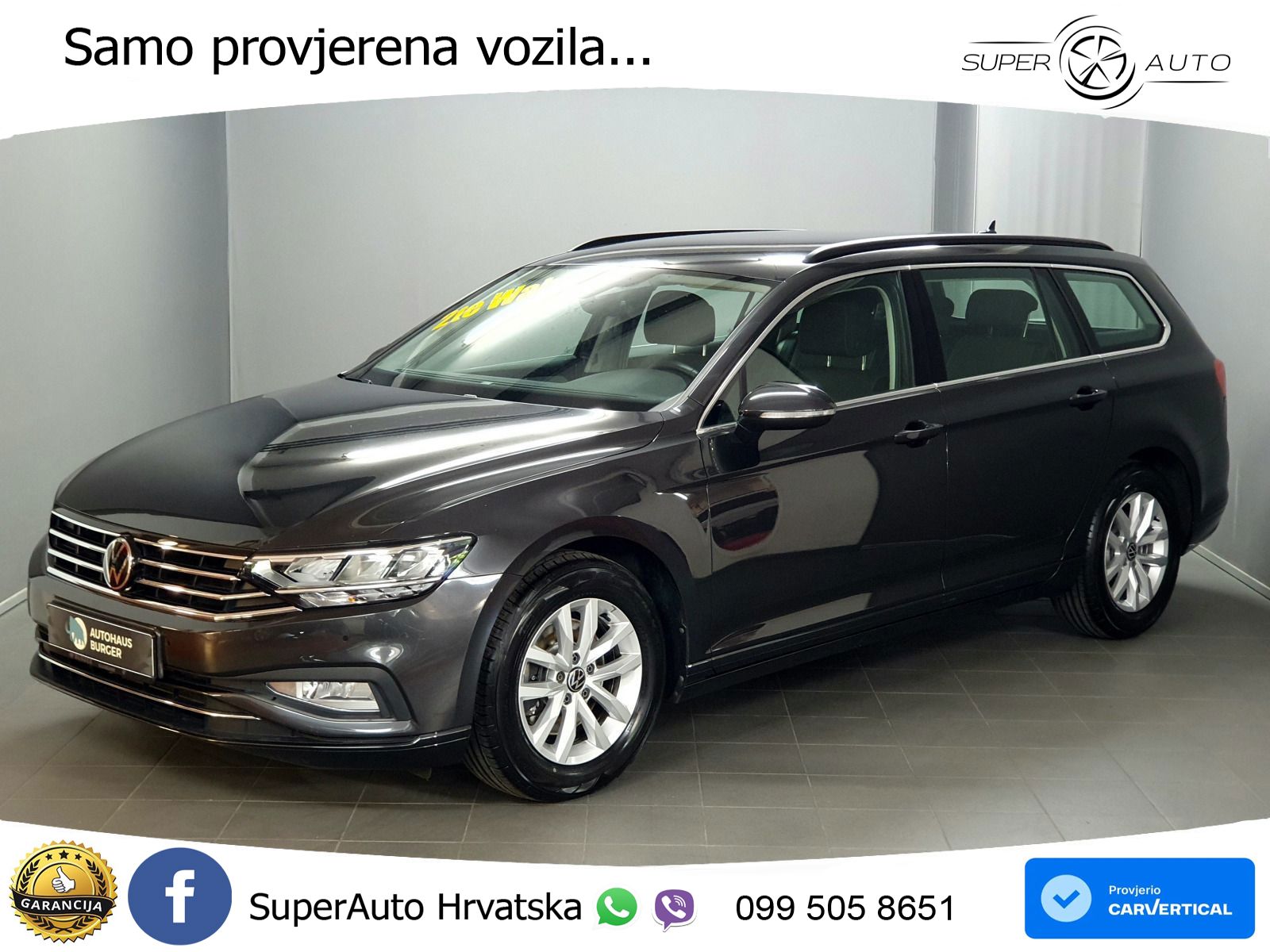 Volkswagen Passat Variant 2.0 TDI (150 KS) DSG Business LED+GR SJED+ACC