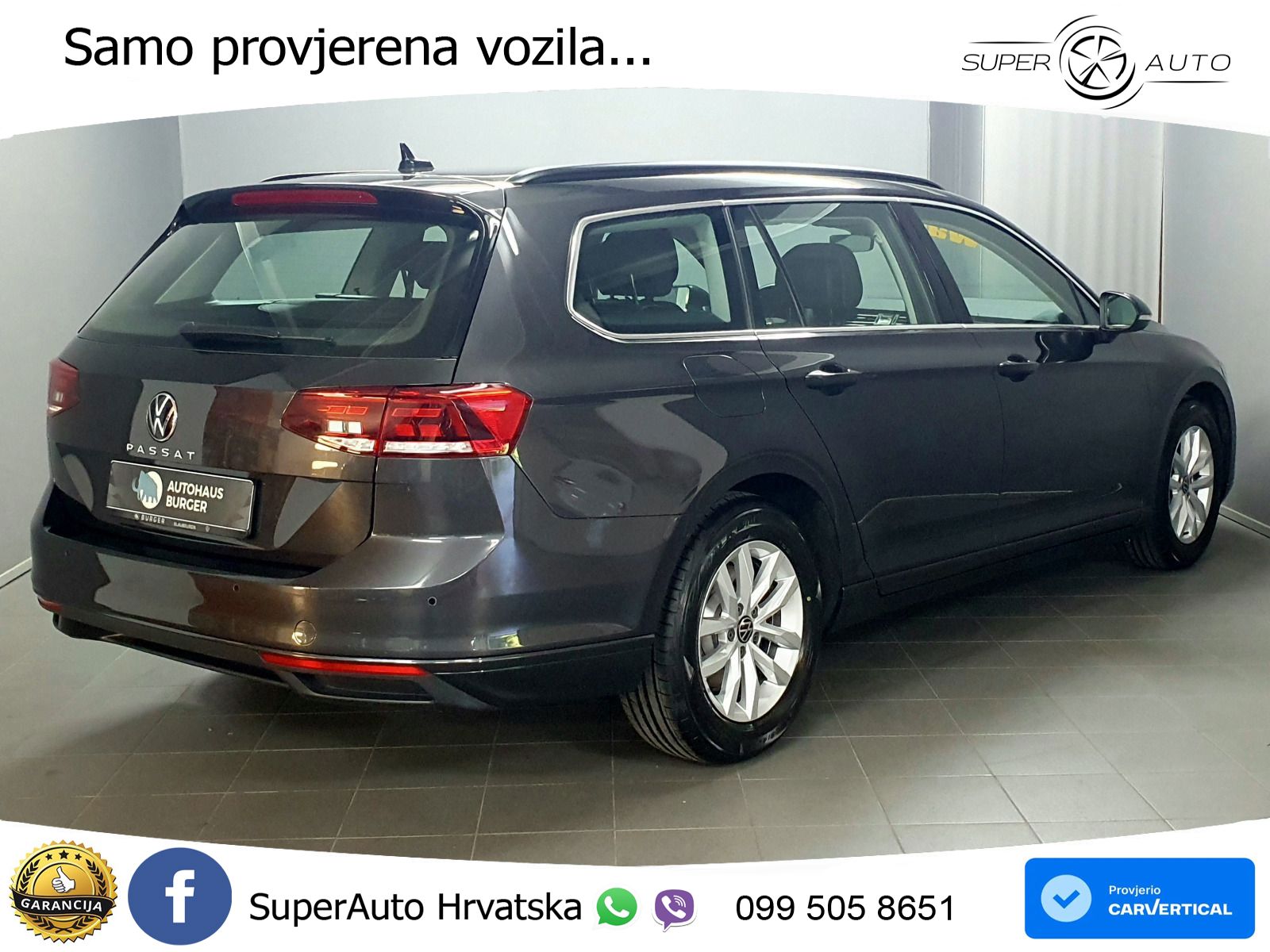Volkswagen Passat Variant 2.0 TDI (150 KS) DSG Business LED+GR SJED+ACC