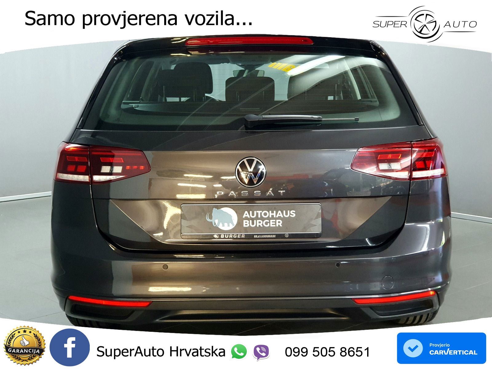 Volkswagen Passat Variant 2.0 TDI (150 KS) DSG Business LED+GR SJED+ACC