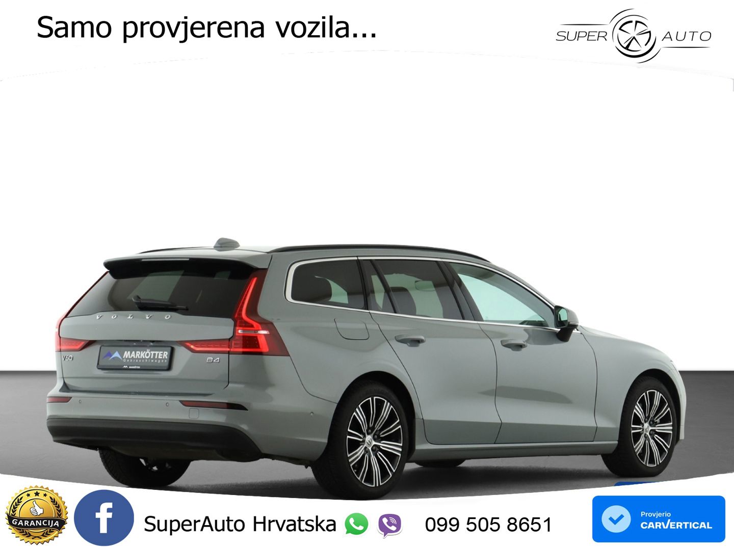 Volvo V60 2.0 B4 Benzin DCT LED+GR SJED+ACC