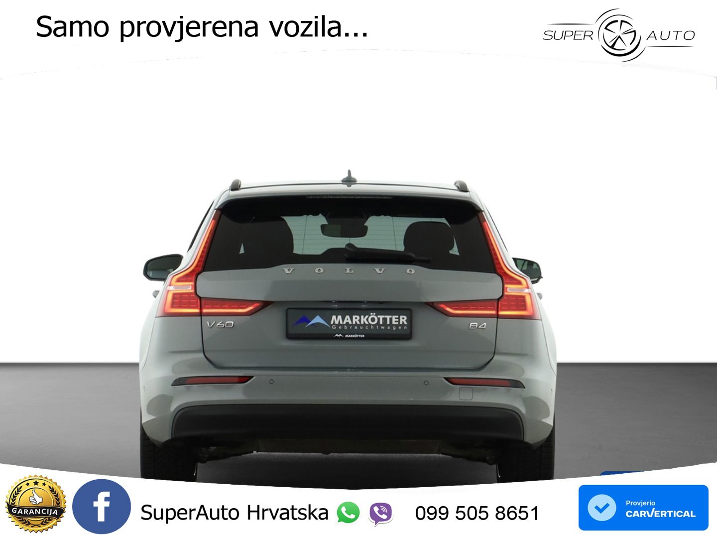 Volvo V60 2.0 B4 Benzin DCT LED+GR SJED+ACC