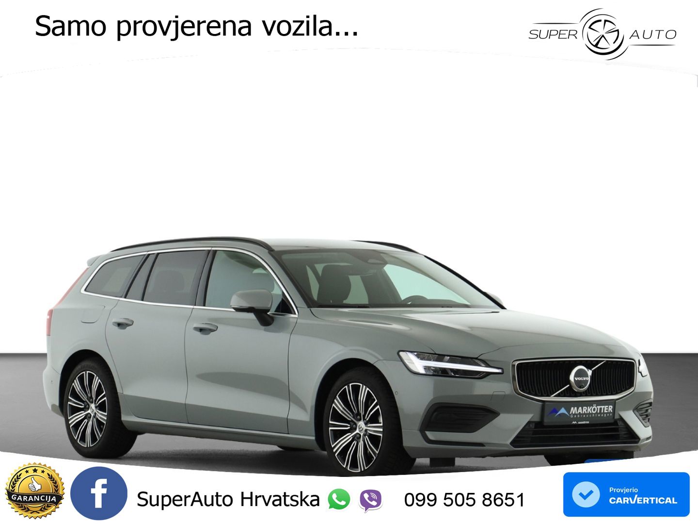 Volvo V60 2.0 B4 Benzin DCT LED+GR SJED+ACC