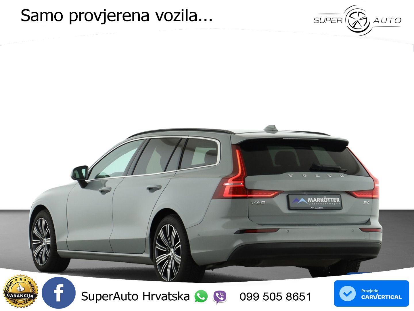 Volvo V60 2.0 B4 Benzin DCT LED+GR SJED+ACC