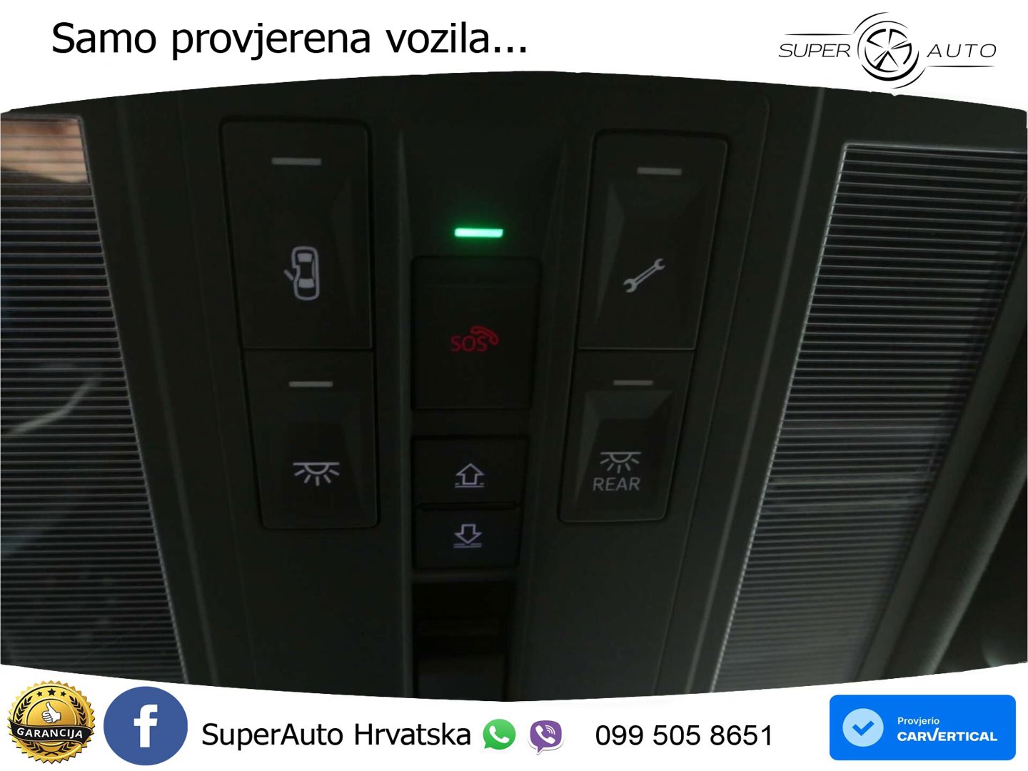 Volkswagen Touareg 3.0 V6 TDI (286 KS) 4MOTION Tiptronic ZRAČNI+ACC+GR SJED+KAM+PANO