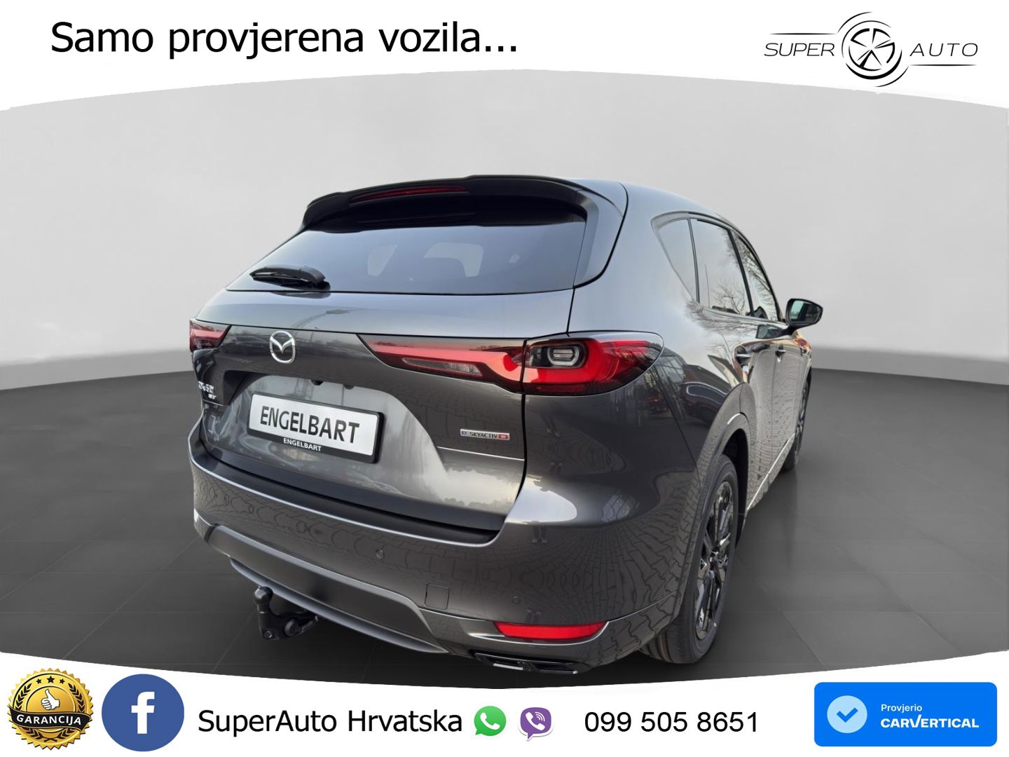Mazda CX-60 3.3 e-Skyactiv D (254 KS) AWD Automatic MATRIX+GR SJED+KAM