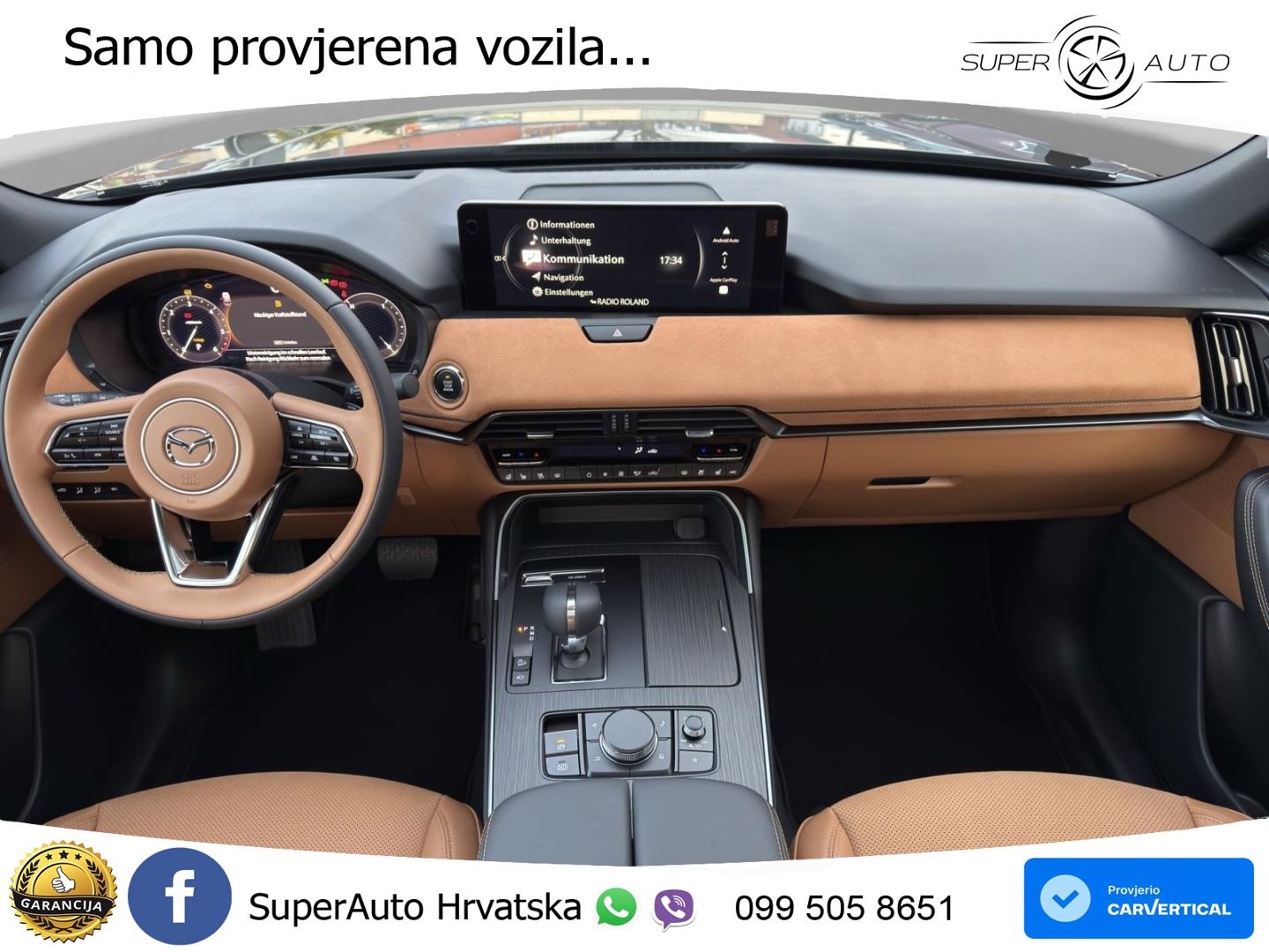 Mazda CX-60 3.3 e-Skyactiv D (254 KS) AWD Automatic MATRIX+GR SJED+KAM