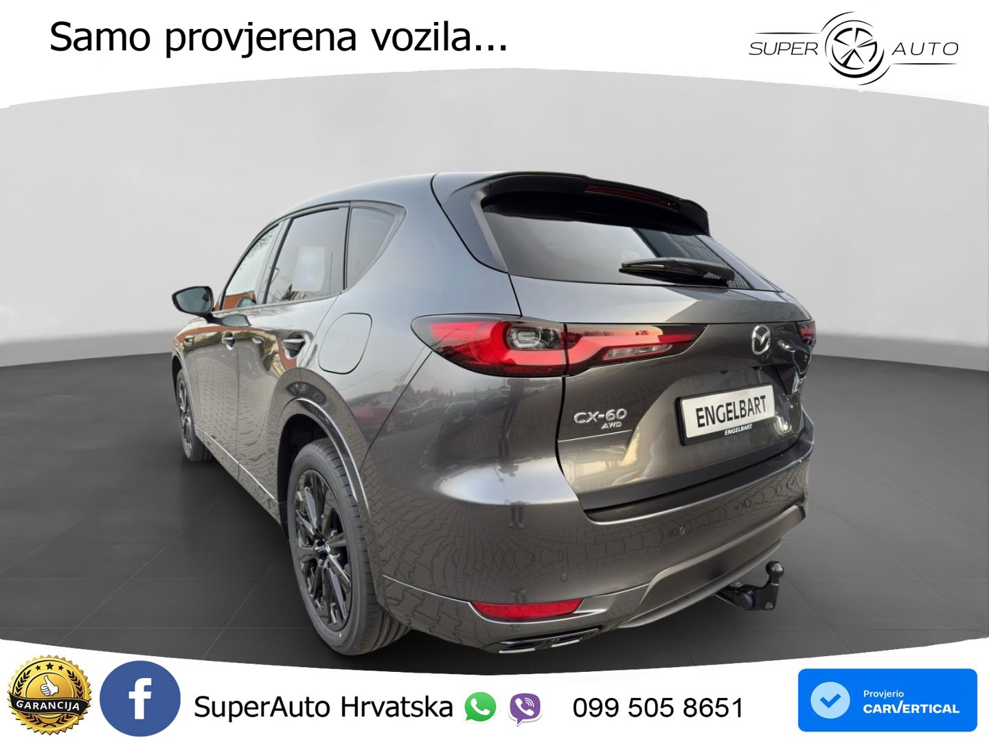 Mazda CX-60 3.3 e-Skyactiv D (254 KS) AWD Automatic MATRIX+GR SJED+KAM