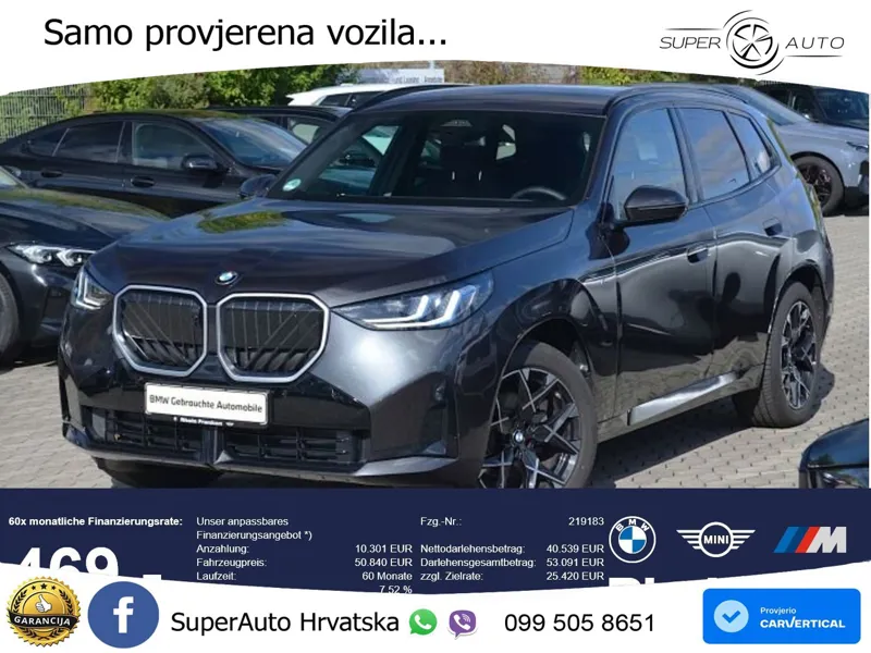 BMW X3 Long 25L xDrive Steptronic M Sport LED+GR SJED+ACC